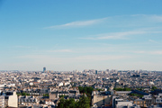 Paris contemporary photography panorama, paris roofs