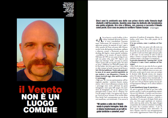 Intervista a Tiziano Scarpa sul Veneto
