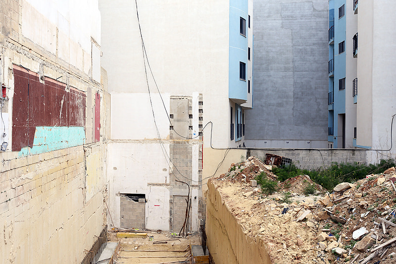 contemporary urban landscapes, demolition