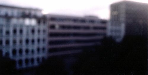 Munchen, view from an hotel room