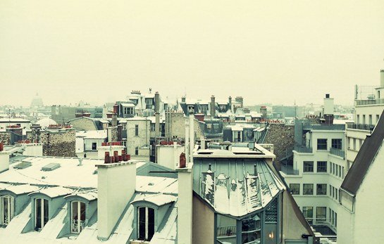 paris on winter