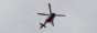over the beach...