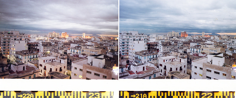Tunisi vista dei tetti della città dall'hotel