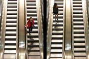 Parigi le ragazze nella metro