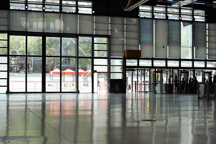 centre pompidou interieur