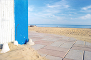 Desert beach at Lignano Pineta