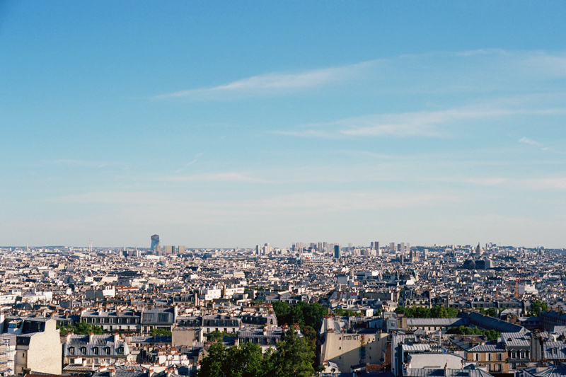 Paris photographie contemporaine, Paris montmartre view panorama butte montmartre