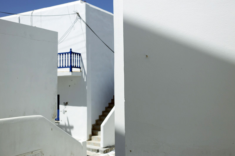 Blue et blanc en Paros, Cyclades