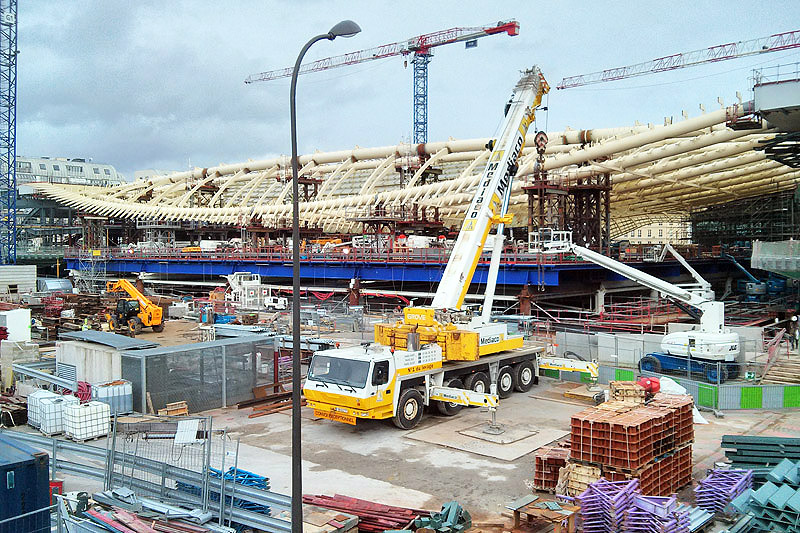 Paris - Grand chantier Les Halles