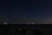 punta sabbioni (venice) by night