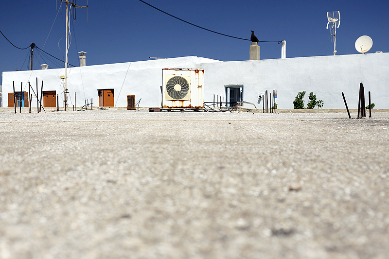 Roofs in Naoussa, Paros