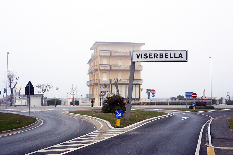 Viserbella, Rimini, mare d'inverno