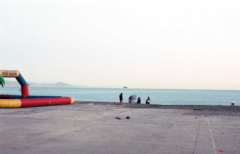 Liguria sea by day