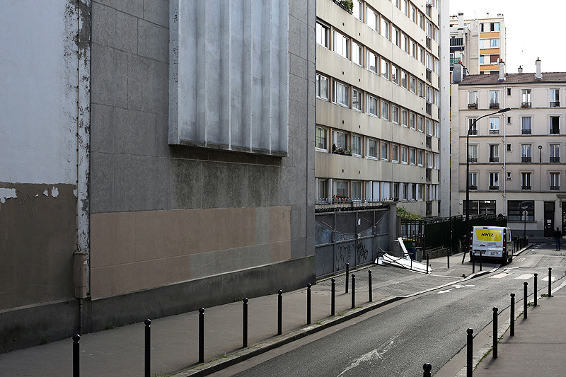 Paris - Rue industrielle 20ème arrondissement