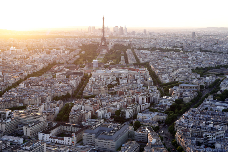 Paris Sunset, coucher de soleil