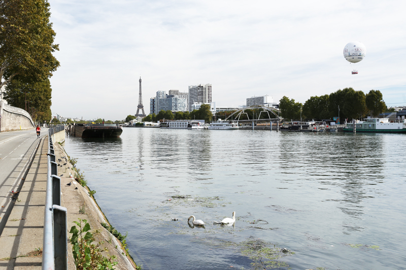 Paris - promenade le long de la Seine