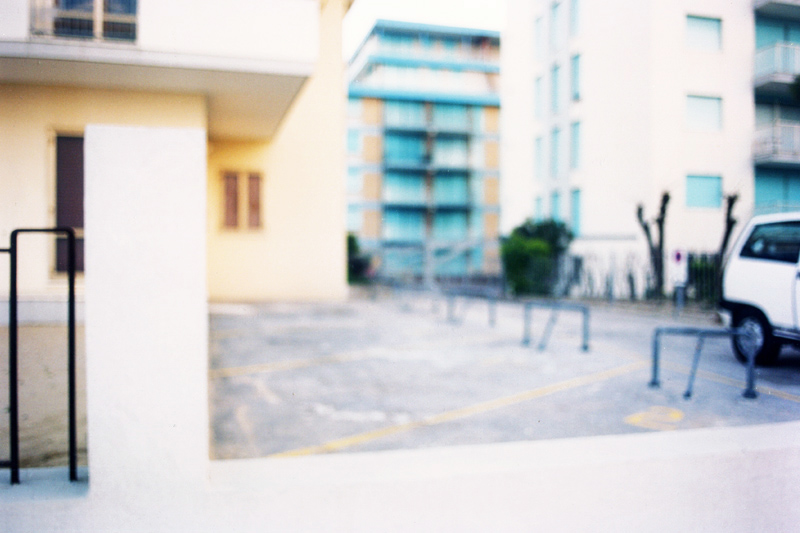 lido di jesolo (venice) buildings on winter