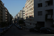 Walking in Paris on summer season