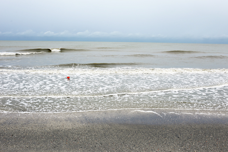 fotografia contemporanea, mare a milano marittima d'inverno