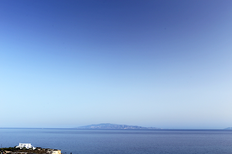 Paros, sea horizons