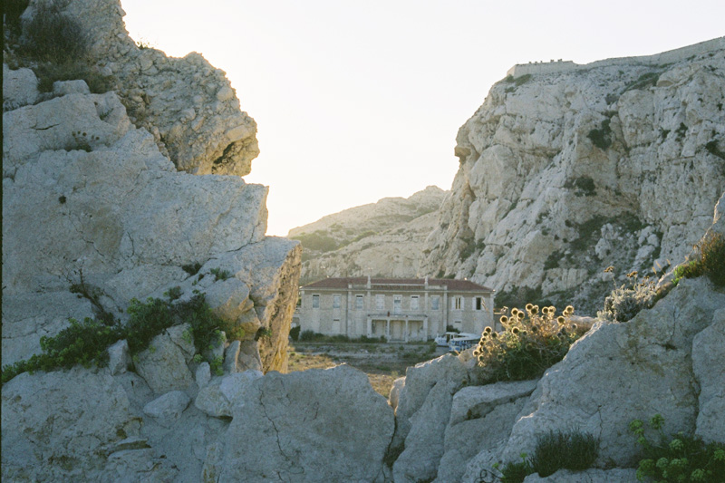 Marseilles Frioul landscape