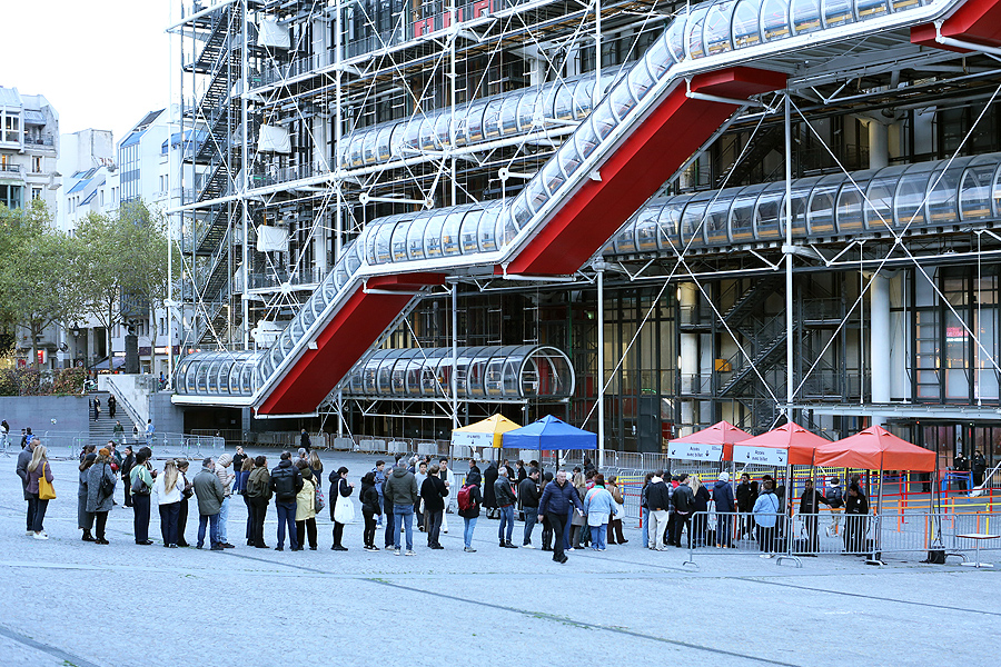 place centre pompidou reopening 2030s