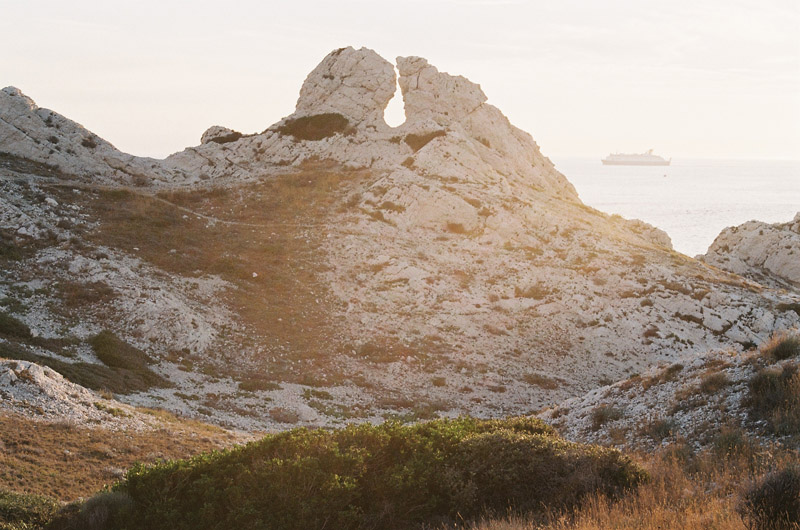 le de Ratonneau, walking and exploring the Island