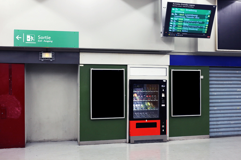 a parisian metro station on summer