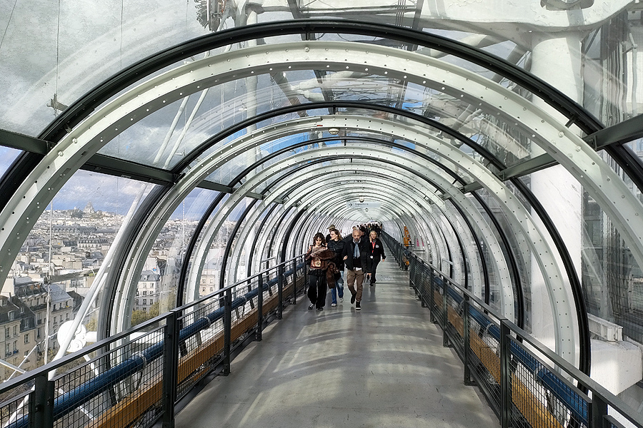 travaux centre pompidou renovation progress avancement