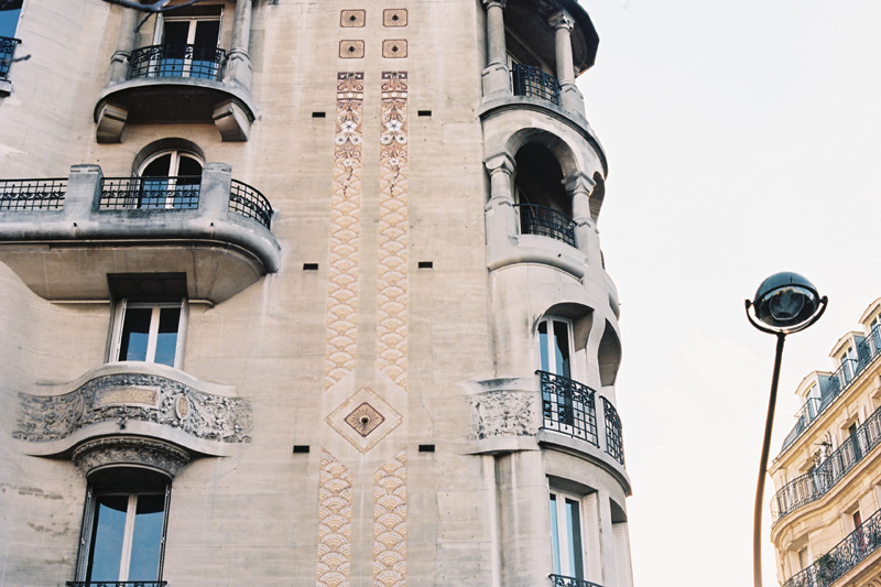 palazzi di parigi e facciate