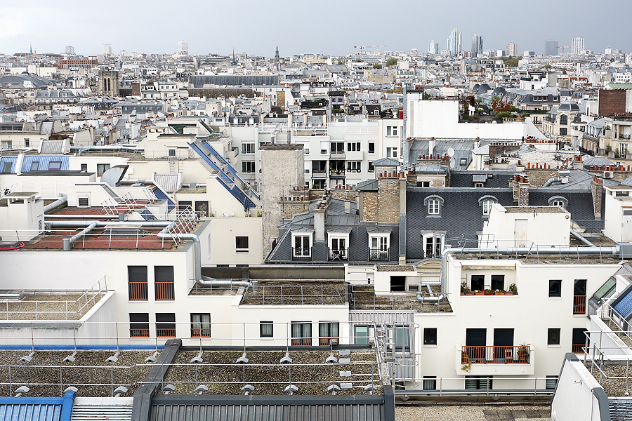 centre pompidou panorama paris travaux