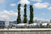 Paris pendant l'été, nord-est parisien