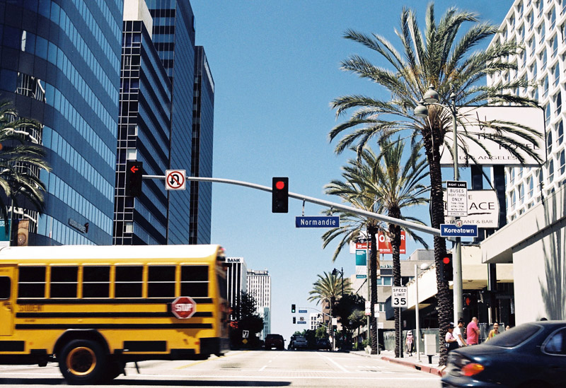 Los Angeles Koreatown walking in Bukowski L.A.