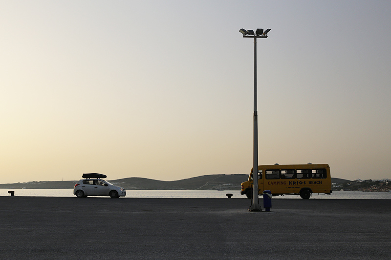 Paros, Parikia port