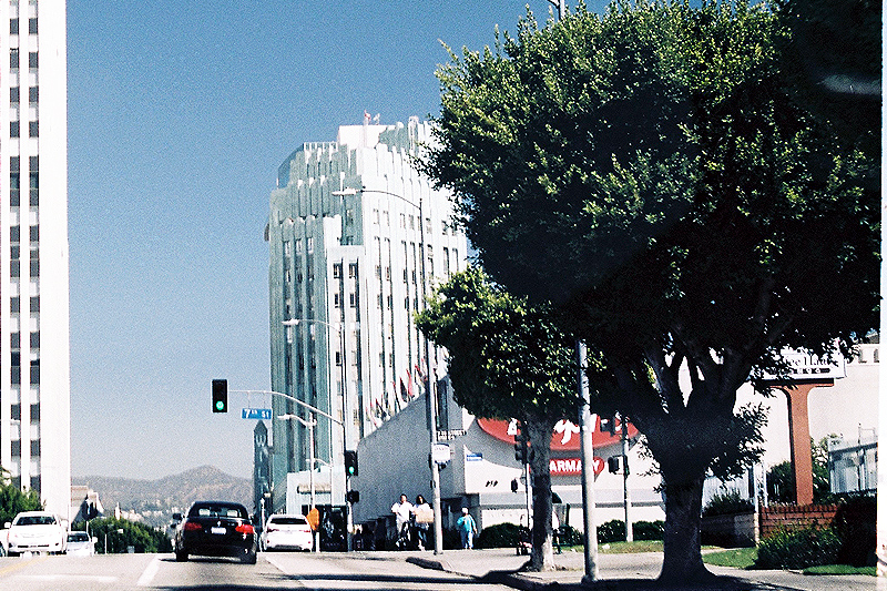 Los Angeles, Fotografia Contemporanea | Grattacieli anni 60 e 70; Los Angeles 3810 Wilshire Blvd. The Mercury, architetto Claud Beelman