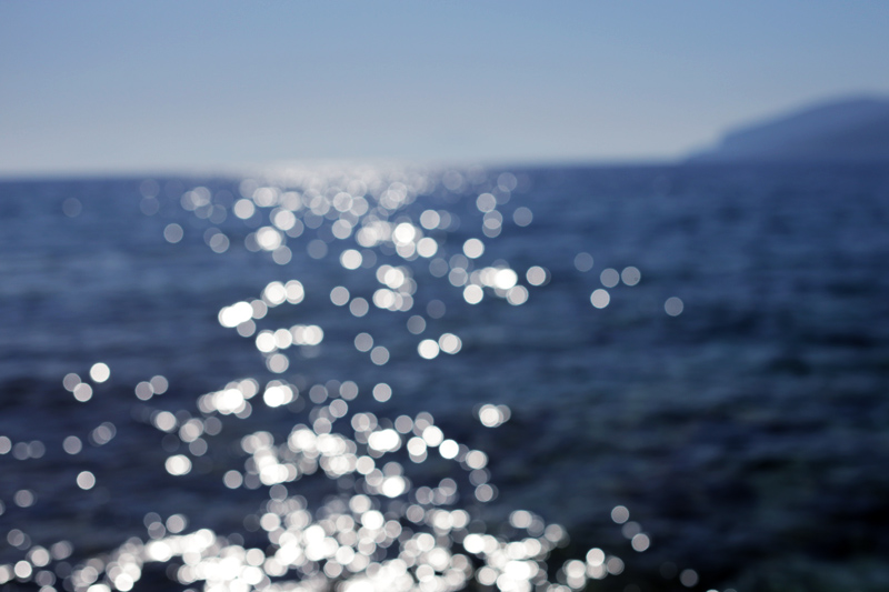 Small Cyclades, shining sea