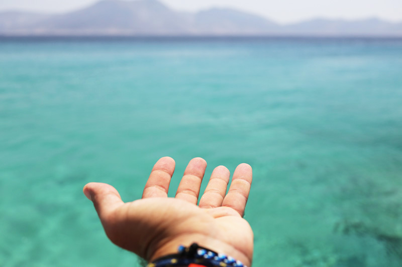 Small Cyclades, sea horizons