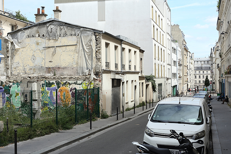 photographie italienne  paris, la ville pendant l't