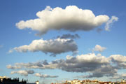 Paris - Blue sky and clouds