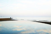 Lignano Riviera winter beach