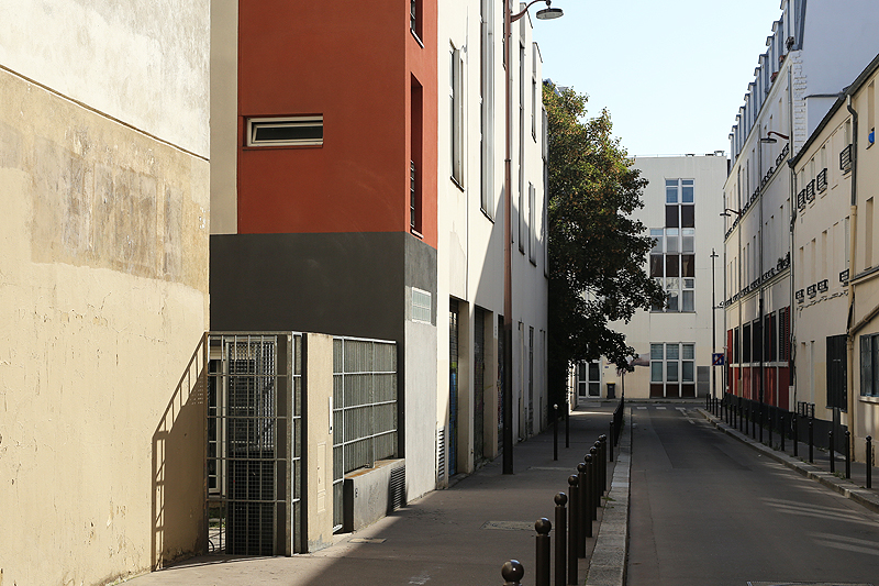 Paysage urbain du 11e arrondissement de Paris, photographie contemporaine