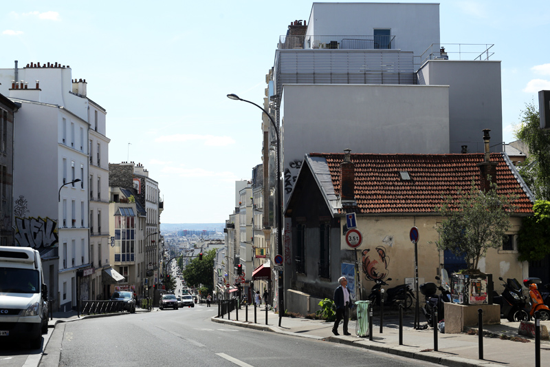 Paris - vue de menilmontant l't