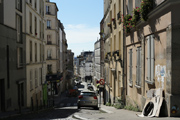 Paris on summer walking and discovering the city