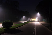Winter sea photos - Lignano Pineta by night