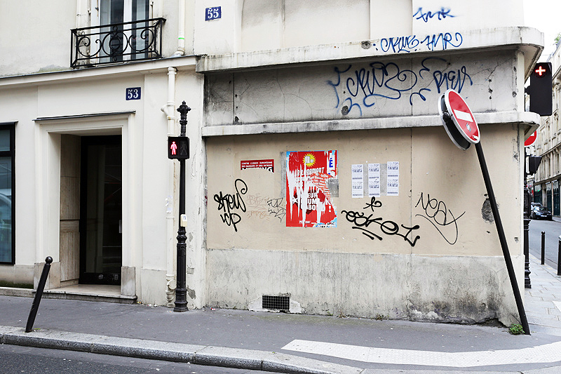 Paris - Rue Silencio, été