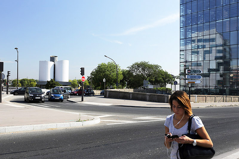 Paris - Gratte-ciel quartier Bercy 2