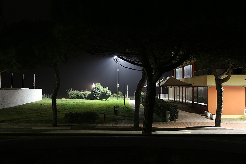 Adriatic Winter sea night