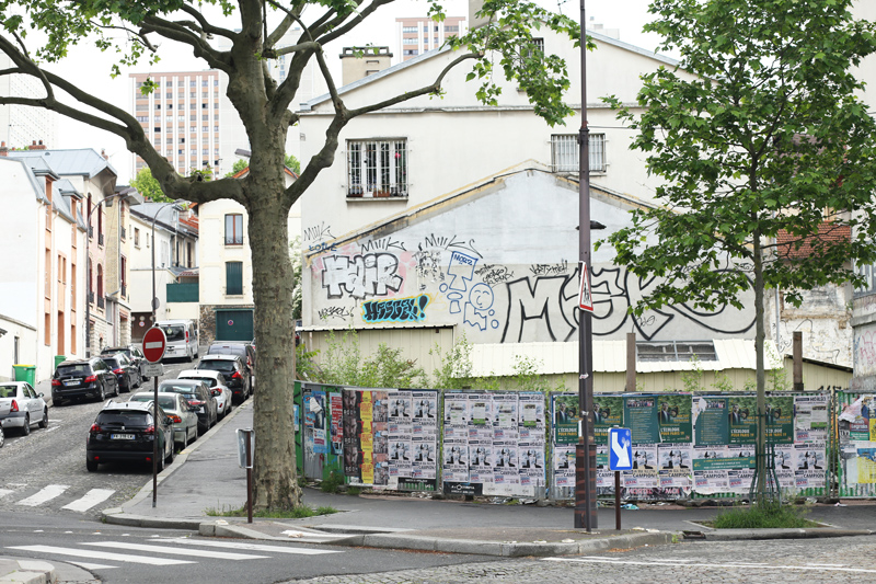 Paris 19ème arrondissement l'été, photographie contemporaine paris