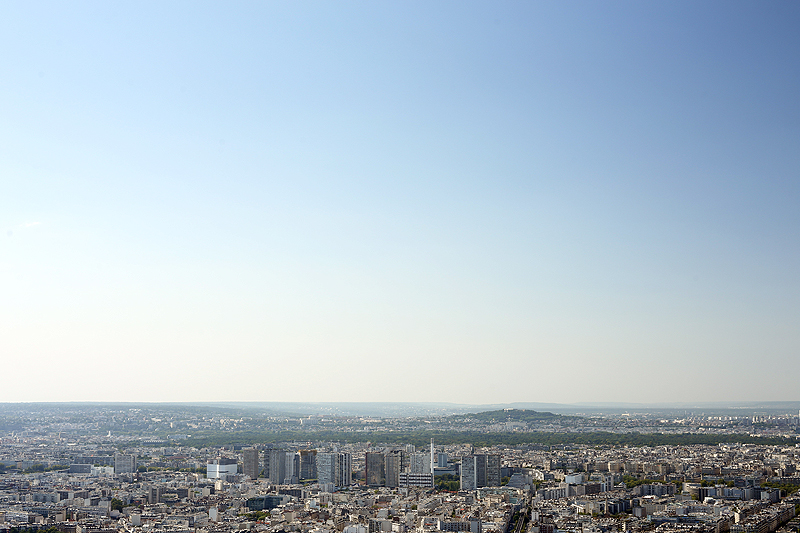 Panoramic View of the North of Paris