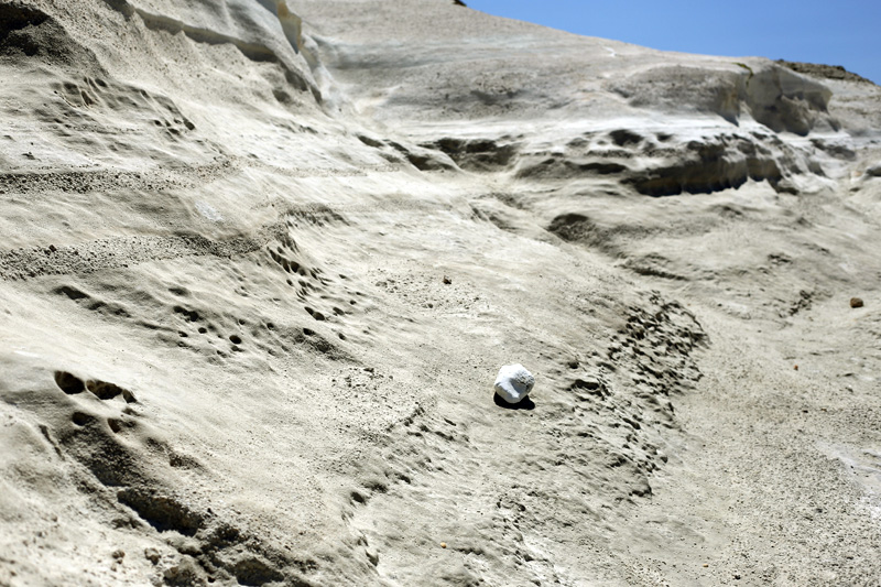 Milos Sarakiniko landscape